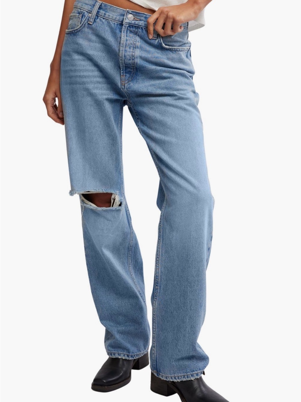 Free People Holly Bootcut Jeans